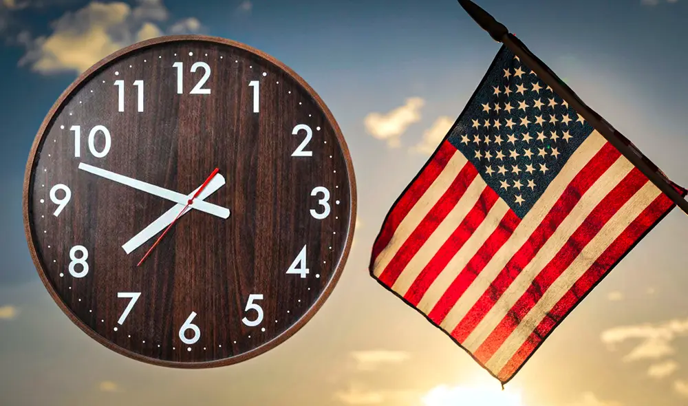 Así será el horario de invierno en territorio norteamericano |Composición Gerson Cardoso /Foto: La República/ AFP Así será el horario de invierno en territorio norteamericano |Composición Gerson Cardoso /Foto: La República/ AFP