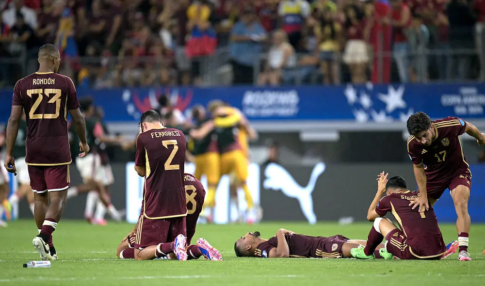 Venezuela pasó del puesto 37 al 40 luego de sus últimos partidos en las Eliminatorias Sudamericanas 2026. Foto: composición LR Venezuela pasó del puesto 37 al 40 luego de sus últimos partidos en las Eliminatorias Sudamericanas 2026. Foto: composición LR