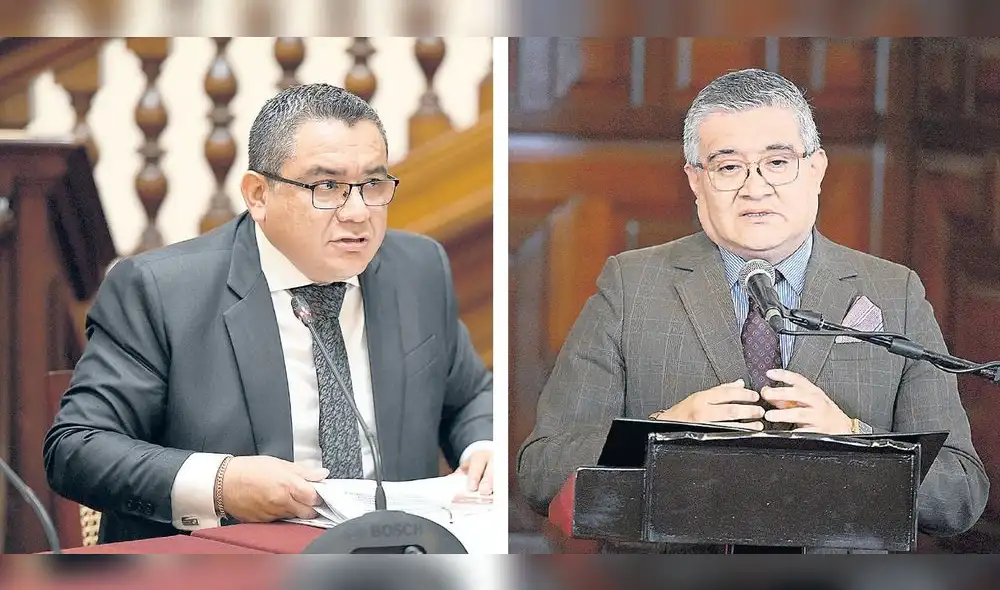 Serán interpelados. Ministro del Interior, Juan José Santiváñez, y ministro de Medio Ambiente, Juan Carlos Castro.