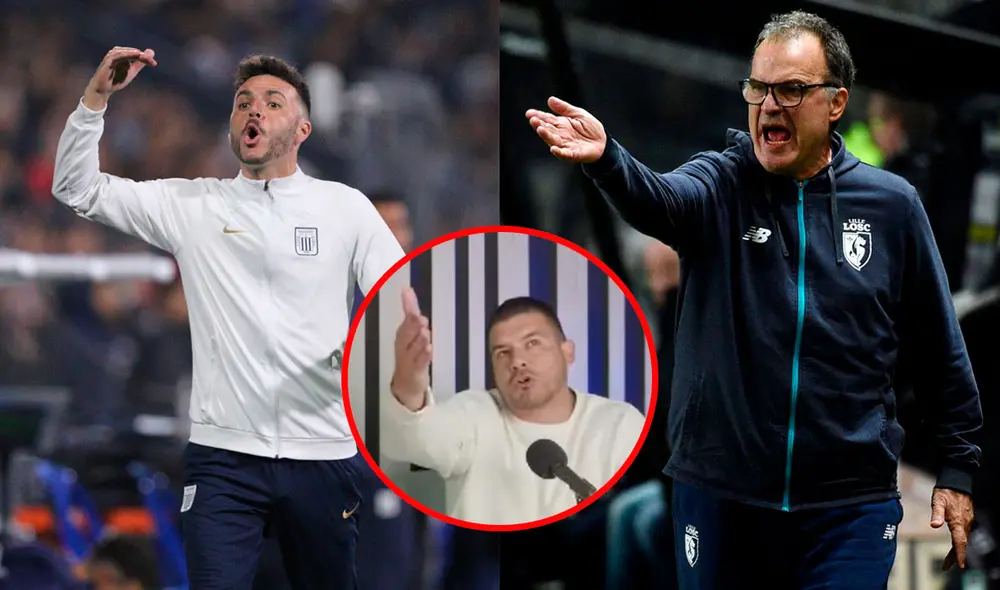 Erick Delgado mencionó que Mariano Soso se cree Marcelo Bielsa. Foto: composición LR/Luis Jiménez/GLR/AFP/captura de YouTube/'Ni loco ni santo' Erick Delgado mencionó que Mariano Soso se cree Marcelo Bielsa. Foto: composición LR/Luis Jiménez/GLR/AFP/captura de YouTube/'Ni loco ni santo'