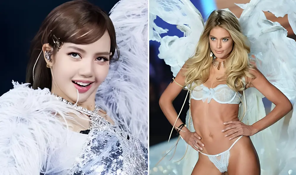 La idol Lisa no solo destaca en la música, sino también en el mundo de la moda. ¿Cuál será su rol en el Victoria’s Secret Fashion Show? Foto: composición LR/YG/AFP