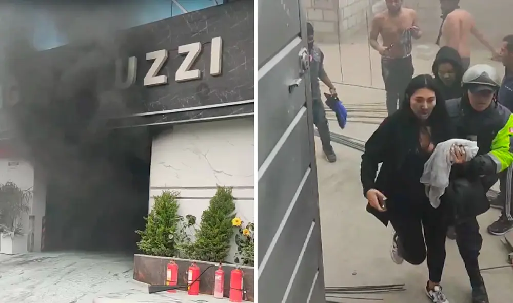 Bomberos tuvieron que retirar el vehículo de la cochera para controlar el siniestro. Foto: composición LR/difusion Bomberos tuvieron que retirar el vehículo de la cochera para controlar el siniestro. Foto: composición LR/difusion