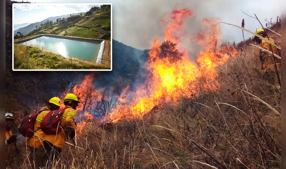 El Midagri ha propuesto la construcción de varios infraestructuras que prometen ser la solución a los incendios forestales. Foto: composición LR/Andina.