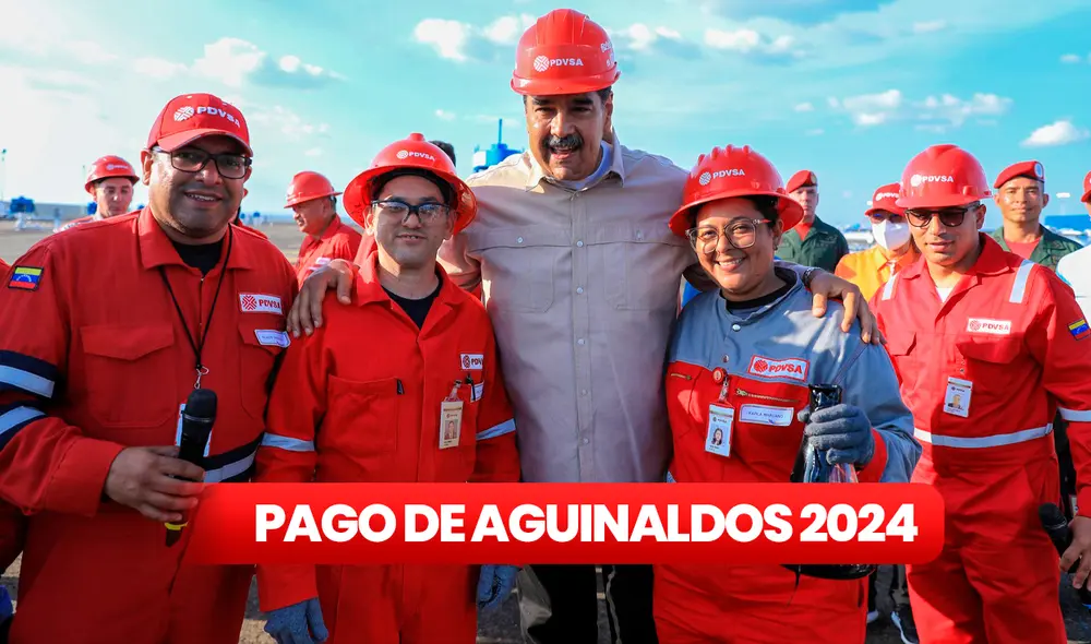 En 2024, el desembolso del aguinaldo se realizará de forma progresiva. Foto: composición LR/Nicolás Maduro