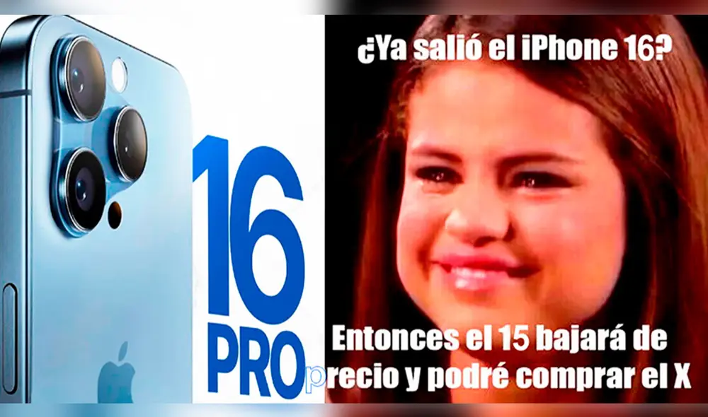 El lanzamiento del iPhone 16 generó una ola de divertidos memes que se hicieron virales en las redes sociales. Foto: composición LR/X