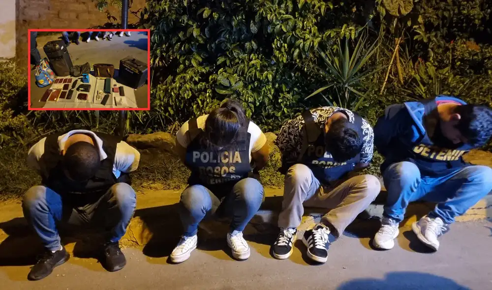 Los sujetos pertenecían a la banda criminal conocida como "Los Tercios de Bertelo". Foto: composición LR/Cristina Gálvez/La República