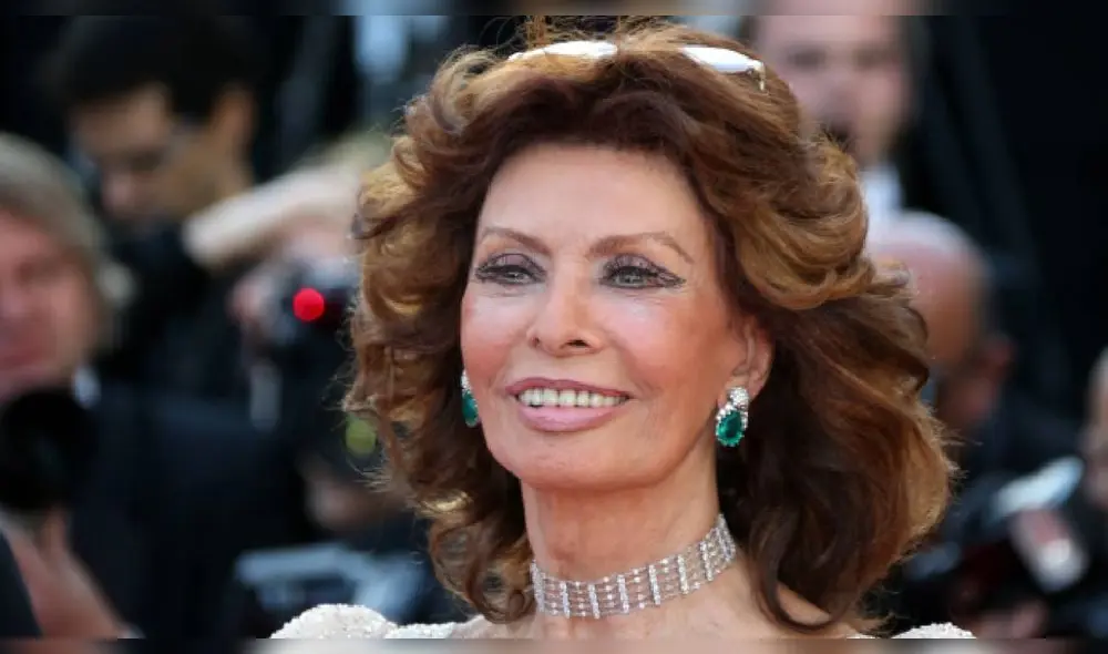 Sophia Loren. Considerada una leyenda del cine, nació el 20 de septiembre de 1934. Foto: AFP