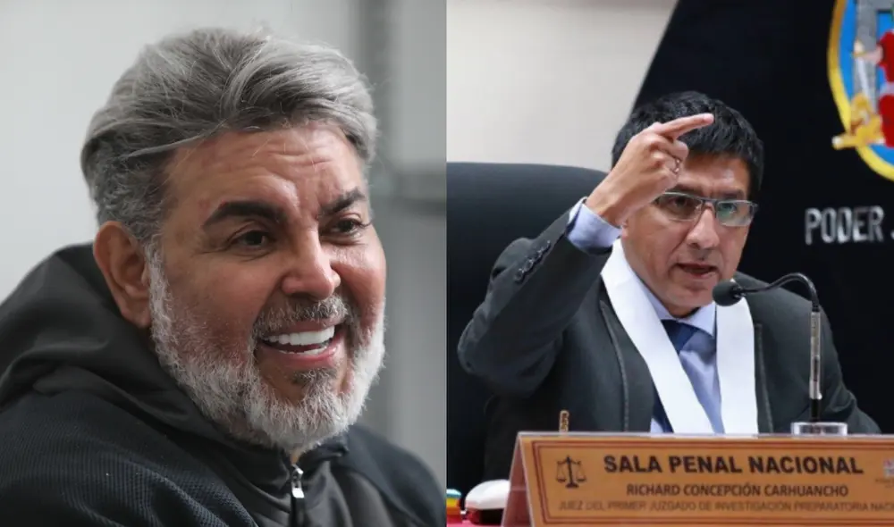 El juez Richard Concepción informó que declaró infundado el pedido de devolución. Foto: composición LR.