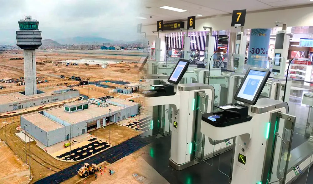 Revisa cómo será la nueva zona de check-in del Aeropuerto Jorge Chávez. Foto: Composición LR/Andina. Revisa cómo será la nueva zona de check-in del Aeropuerto Jorge Chávez. Foto: Composición LR/Andina.