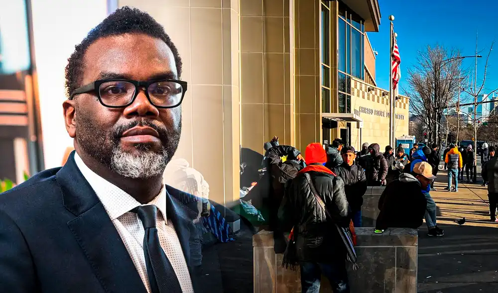 El alcalde de Chicago reveló nueva medida para enfrentar la crisis migratoria | Lr / Composición Gerson Cardozo
