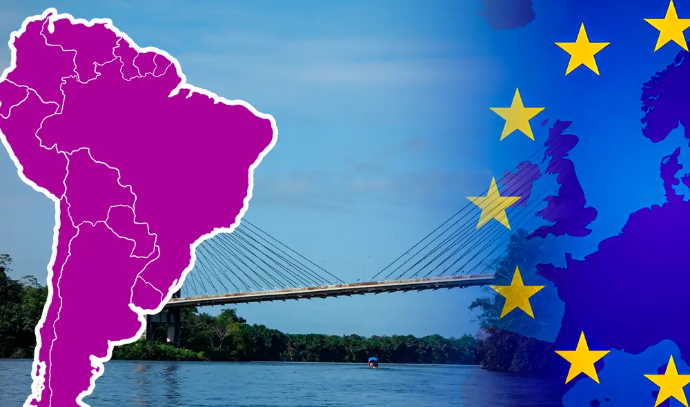 La peculiaridad de esta frontera es que entre estas dos naciones hay más de 8.000 kilómetros de distancia. Foto: Composición LR/97px/EH. La peculiaridad de esta frontera es que entre estas dos naciones hay más de 8.000 kilómetros de distancia. Foto: Composición LR/97px/EH.