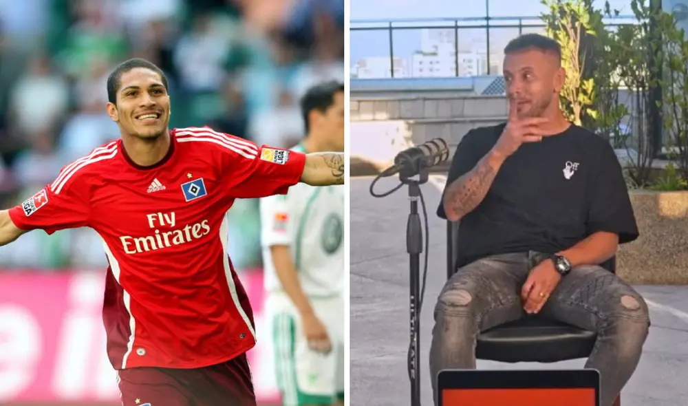 Paolo Guerrero jugó en Hamburgo y Bayern Múnich en la Bundesliga. Foto: composición LR/AFP/captura de YouTube/'Enfocados'