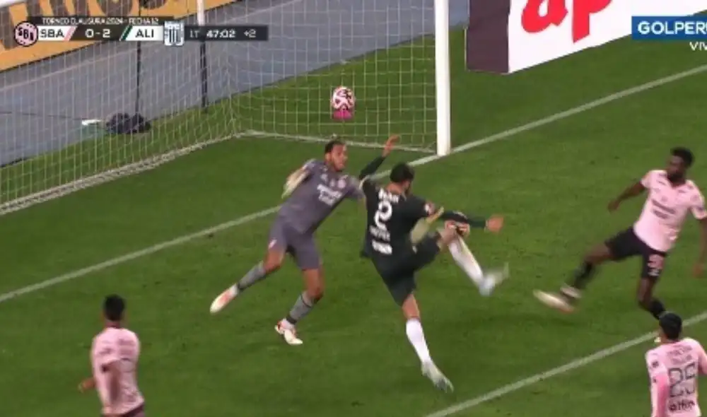 Alianza Lima viene venciendo 2-0 a Sport Boys en el Nacional. Foto: captura de GolPerú.