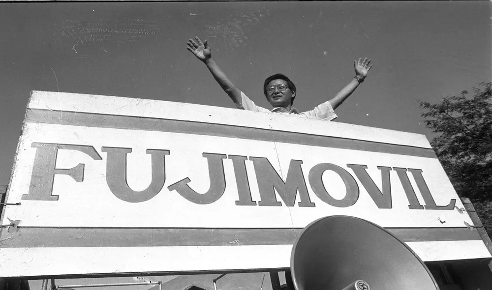 Huilca afirma que para un sector de la izquierda no fue una "decisión fácil" apoyar la candidatura de Alberto Fujimori en 1990. Fotografía: Archivo La República.