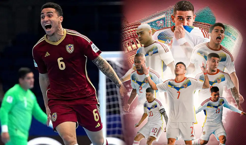 Venezuela se lleva el último cupo disponible a los mejores terceros del Mundial de Futsal 2024. Foto: composición LR / FVF Venezuela se lleva el último cupo disponible a los mejores terceros del Mundial de Futsal 2024. Foto: composición LR / FVF
