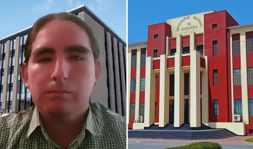 El joven ingeniero de la UNI viene desarrollando un doctorado en prestigiosa universidad de Japón. Foto: composición LR/captura YouTube/Modesto Montoya/UNI