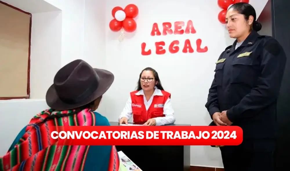 Programa Aurora anuncia convocatoria de trabajo. Foto: Composición LR/Andina.