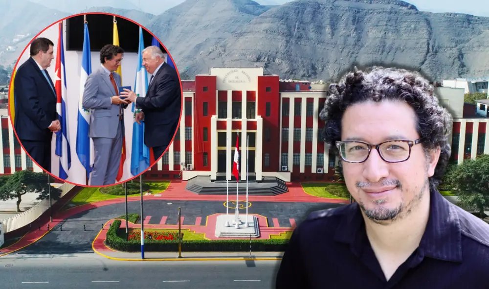 El peruano comenzó sus estudios en la Université Paris VII Denis Diderot, y realizó su doctorado en el Institut de Physique du Globe de Paris. Foto: composición LR/UNI/Gobierno del Perú/LinkedIn/Jean-Paul Ampuero