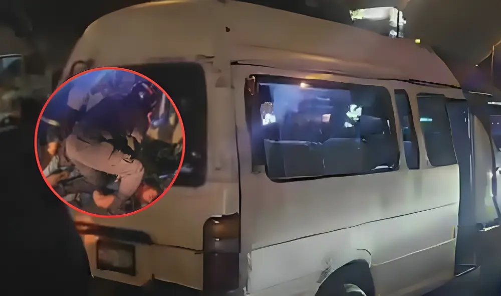 Los serenos de la Municipalidad Distrital de Los Olivos capturaron a los responsables del accidente ocurrido en Los Olivos. Foto: composición LR Los serenos de la Municipalidad Distrital de Los Olivos capturaron a los responsables del accidente ocurrido en Los Olivos. Foto: composición LR