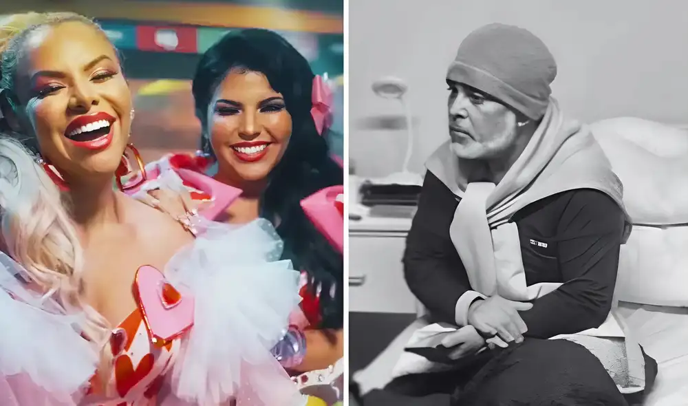 Josetty y Gennesis Hurtado de fiesta tras la detención de su padre Chibolín. Foto: composición LR