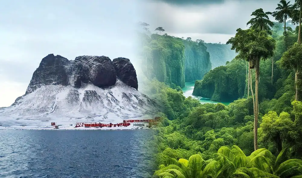 Un país latinoamericano alguna vez se expandió territorialmente a través de África, América y la Antártida. Su historia de conquistas y tratados revela un pasado geográfico sorprendente. Foto. composición LR/Ámbito Financiero Un país latinoamericano alguna vez se expandió territorialmente a través de África, América y la Antártida. Su historia de conquistas y tratados revela un pasado geográfico sorprendente. Foto. composición LR/Ámbito Financiero