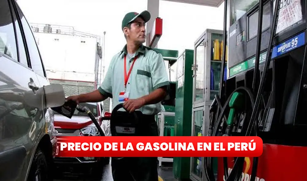 Precio de la gasolina hoy lunes 23 de septiembre. Foto: Composición LR Precio de la gasolina hoy lunes 23 de septiembre. Foto: Composición LR