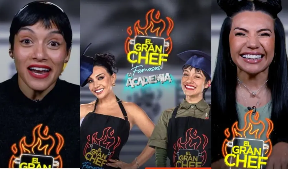 Jely Reátegui y Diana Sánchez en la gran final de 'El Gran Chef Famosos'. Foto: composición LR/difusión