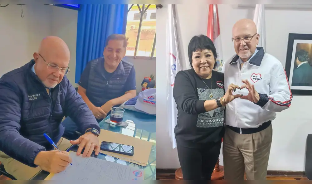 Su afiliación se da luego que se canceló una posible inscripción al partido Perú Moderno de Carlos Añaños, quien ya no será candidato a la Presidencia. | Fotos: Somos Perú / LR.