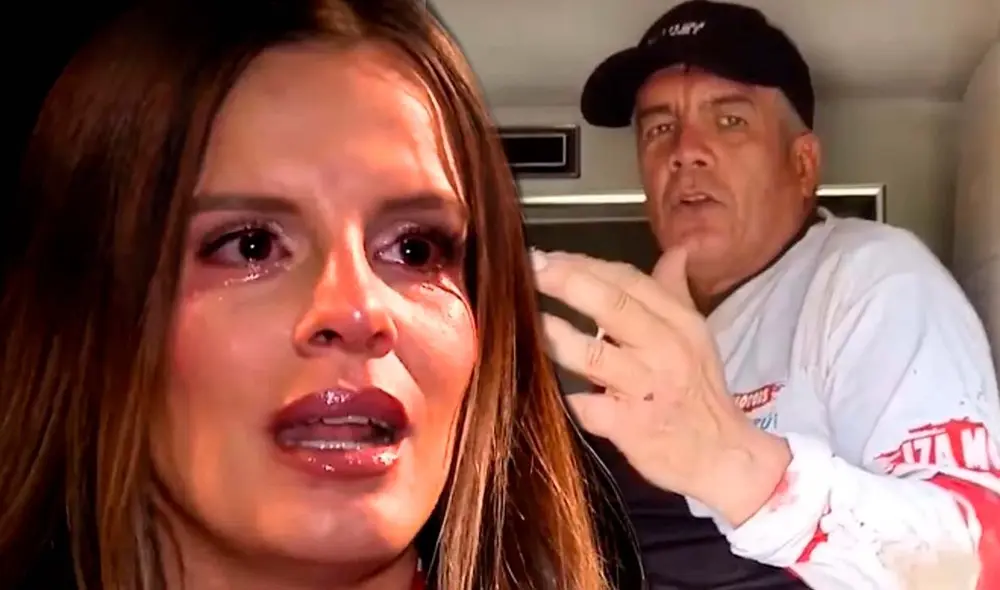 Alejandra Baigorria preocupada por la salud de su padre. Foto: Composición LR/Captura/América TV/Captura/Instagram Alejandra Baigorria preocupada por la salud de su padre. Foto: Composición LR/Captura/América TV/Captura/Instagram