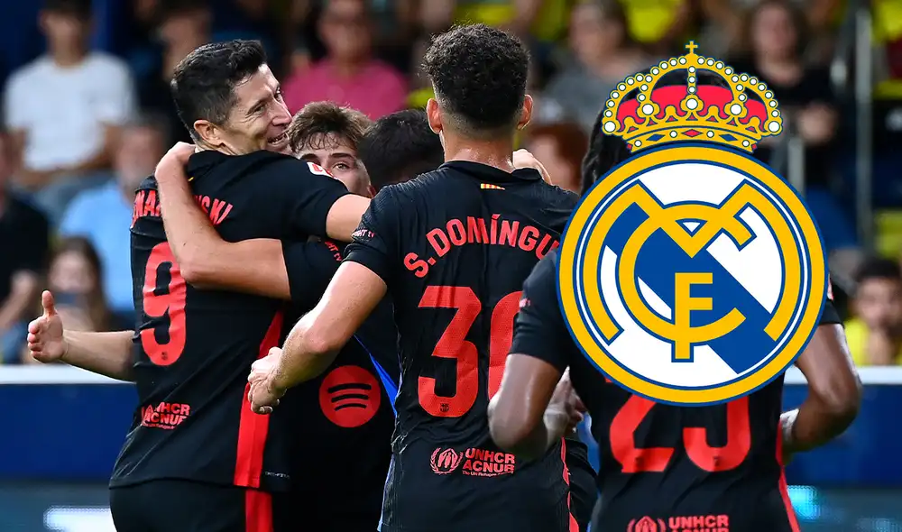 Barcelona es líder de la liga española con 18 puntos. Foto: composición LR/AFP Barcelona es líder de la liga española con 18 puntos. Foto: composición LR/AFP