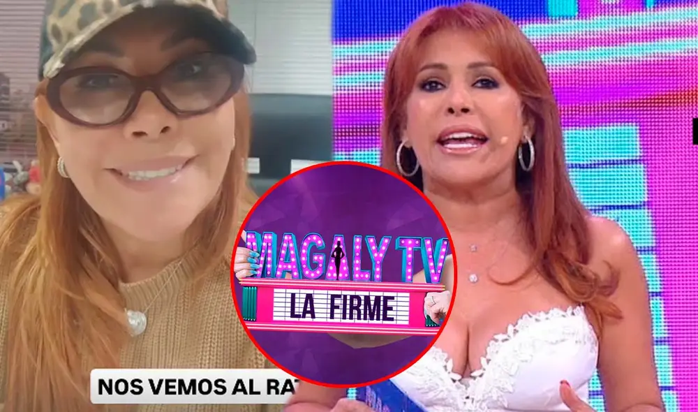 Magaly Medina no apareció en vivo en su programa el último viernes 20 de septiembre. Foto: Composición LR/Captura/Instagram/Captura/ATV