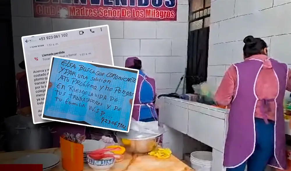 Sujetos envían mensajes de WhatsApp para exigir dinero a las madres de familia. Foto: composición LR/Exitosa Sujetos envían mensajes de WhatsApp para exigir dinero a las madres de familia. Foto: composición LR/Exitosa