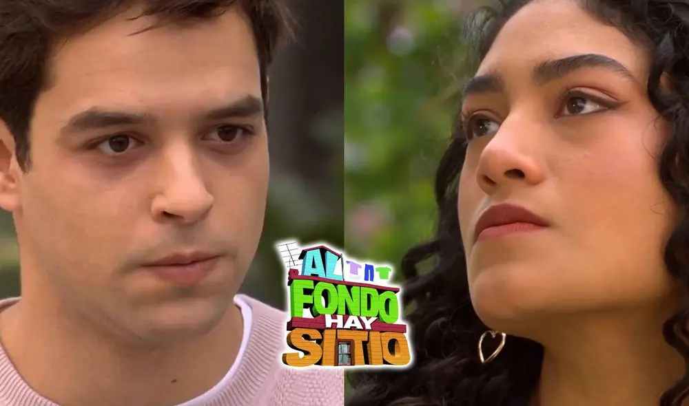 July no soportó las críticas hacia su nueva carrera y decidió romper con ‘Vampirín’ en ‘Al fondo hay sitio’. Foto: composición LR/América TV