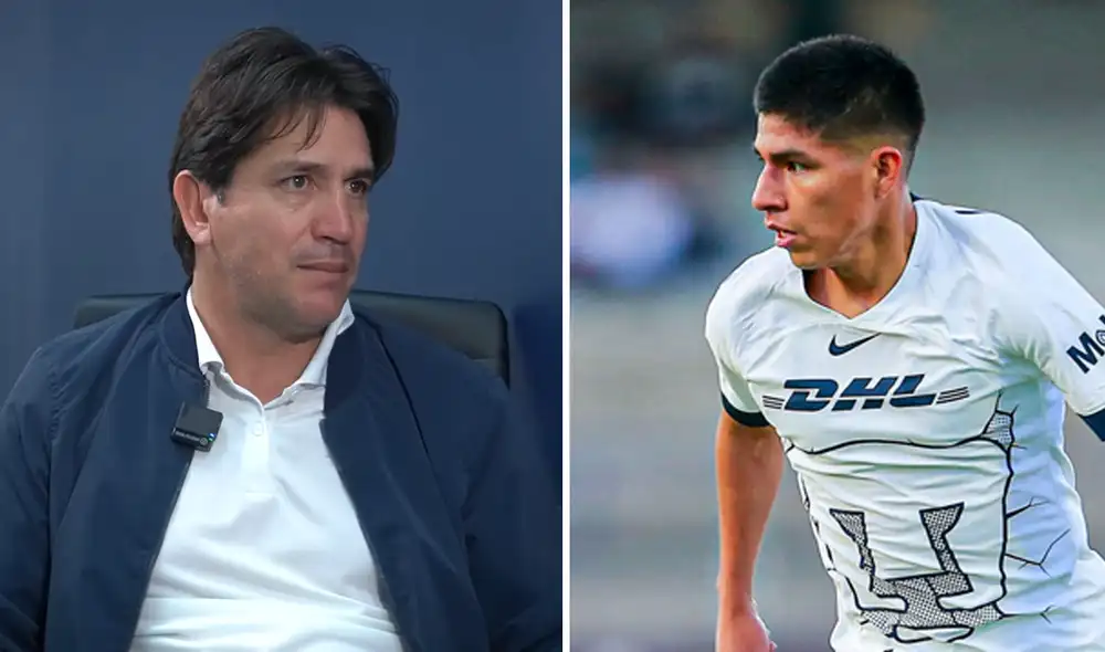 Bruno Marioni brindó una entrevista al periodista deportivo Giancarlo Granda. Foto: composición LR/difusión