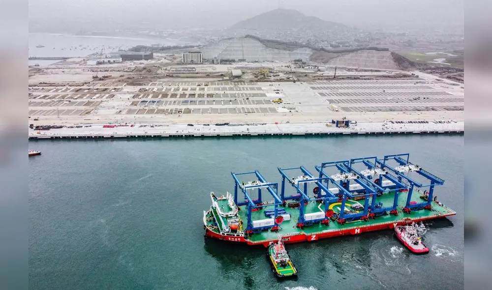 El Megapuerto de Chancay transformará y reactivará la economía del norte de Lima. Foto: Andina