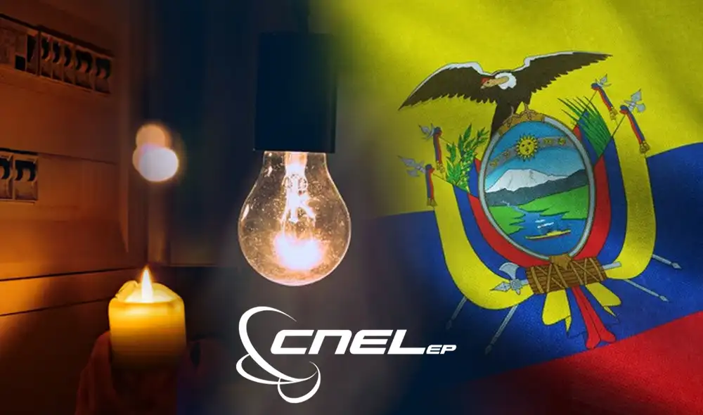 Corte de luz Ecuador de HOY será de cerca de 11 horas las que las principales ciudades de Ecuador no contarán con servicio eléctrico. Foto: composición LR/Freepik/CNEL Corte de luz Ecuador de HOY será de cerca de 11 horas las que las principales ciudades de Ecuador no contarán con servicio eléctrico. Foto: composición LR/Freepik/CNEL