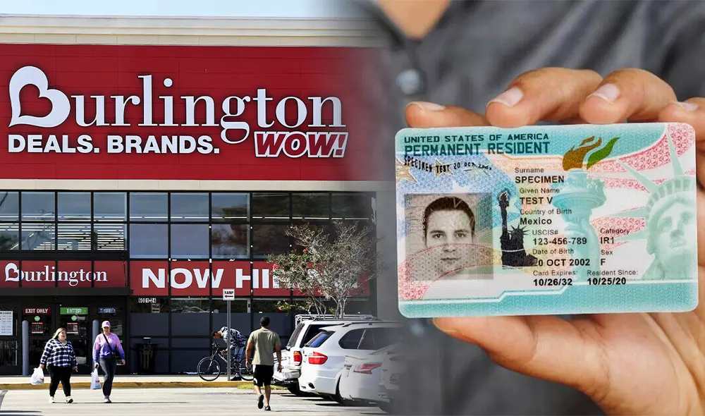 Trabajar en Burlington implica formar parte de una de las empresas más reconocidas en Estados Unidos, y también la posibilidad de acceder a la Green Card. Foto: composición LR/CitizenPath/The Florida Times-Union