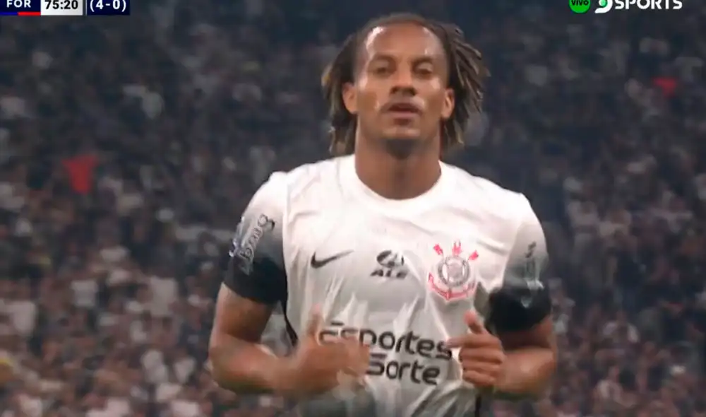 André Carrillo llegó a Corinthians tras su paso por Arabia. Foto: DSports.