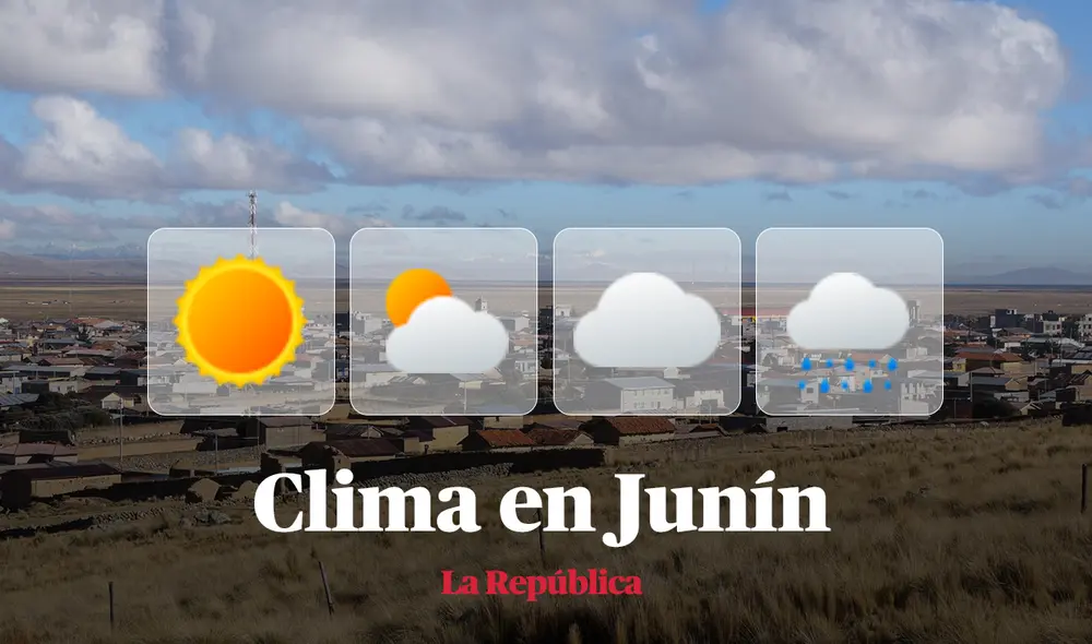 Clima en Junín, vía Senamhi HOY, 29 de mayo