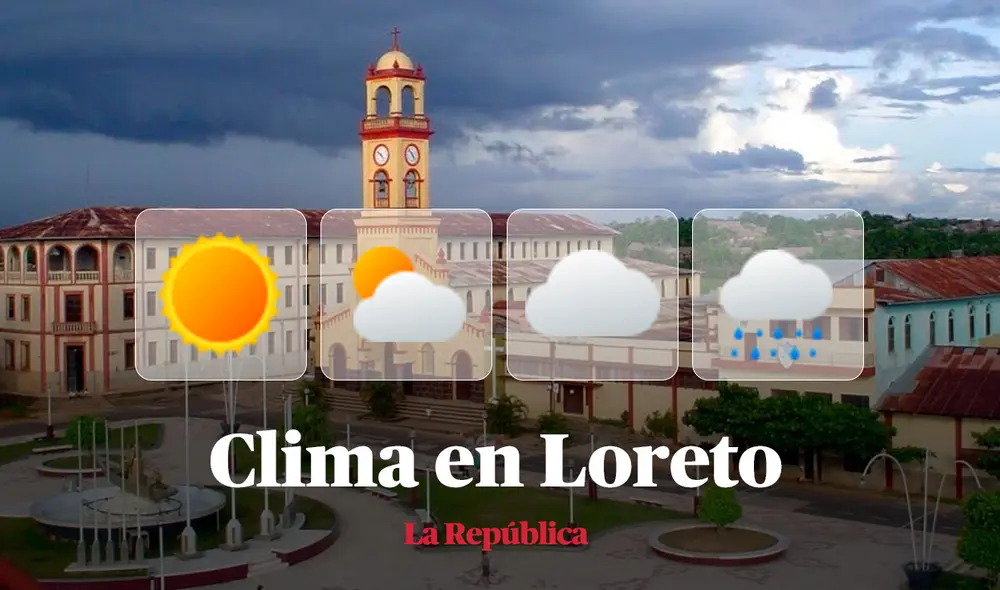 Clima en Loreto, vía Senamhi HOY, 4 de noviembre Clima en Loreto, vía Senamhi HOY, 4 de noviembre
