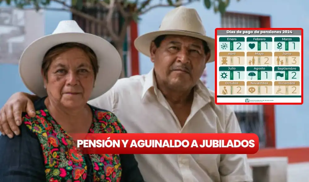 El pago de jubilaciones y aguinaldos del IMSS e ISSSTE llegará en octubre y noviembre. Foto: composición LR/ IMSS