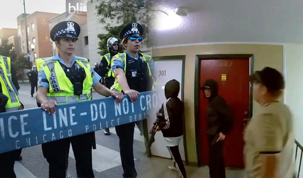 La policía de Chicago se encuentra en alerta tras la llegada del grupo criminal venezolano el Tren de Aragua. Foto: composición LR/AFP La policía de Chicago se encuentra en alerta tras la llegada del grupo criminal venezolano el Tren de Aragua. Foto: composición LR/AFP
