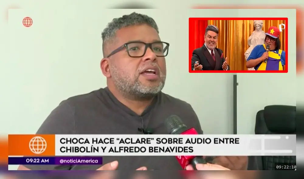 Jaime Mandros expresó su malestar por audio de Andrés Hurtado y Alfredo Benavides. Foto: captura/América TV