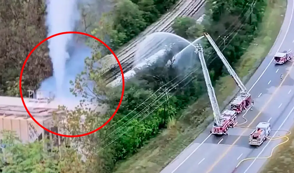 Fuga química de sustancia tóxica preocupa a habitantes de Ohio, Estados Unidos. Foto: composición LR/X. Fuga química de sustancia tóxica preocupa a habitantes de Ohio, Estados Unidos. Foto: composición LR/X.