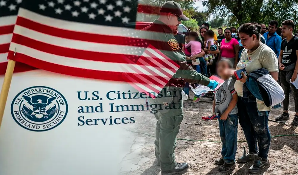 La plataforma de Uscis permite a los usuarios gestionar sus solicitudes migratorias de manera eficiente y conveniente. Foto: composición LR