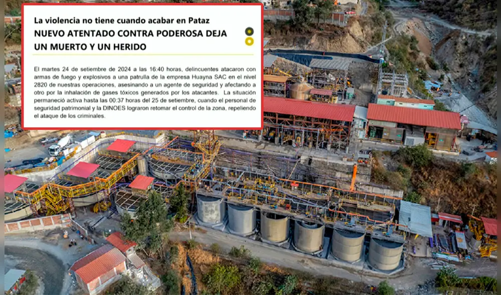 Minera Poderosa pide mayor control en sus inmediaciones. Foto: composiciónLR/difusión.