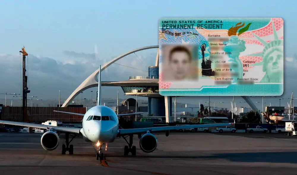 Este es el aeropuerto que retiene más Green Card | Composición Jazmin Ceras/Foto: La República/ AFP Este es el aeropuerto que retiene más Green Card | Composición Jazmin Ceras/Foto: La República/ AFP