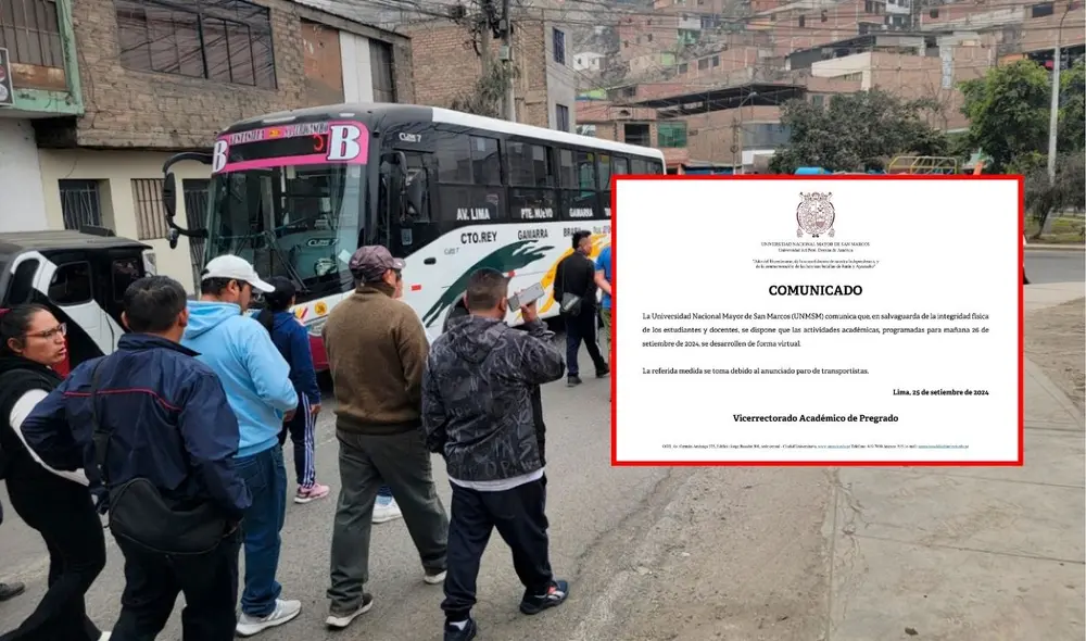 Empresas de transporte público en Lima y Callao paralizarán sus servicios el 26 de septiembre por extorsiones. Foto: LR