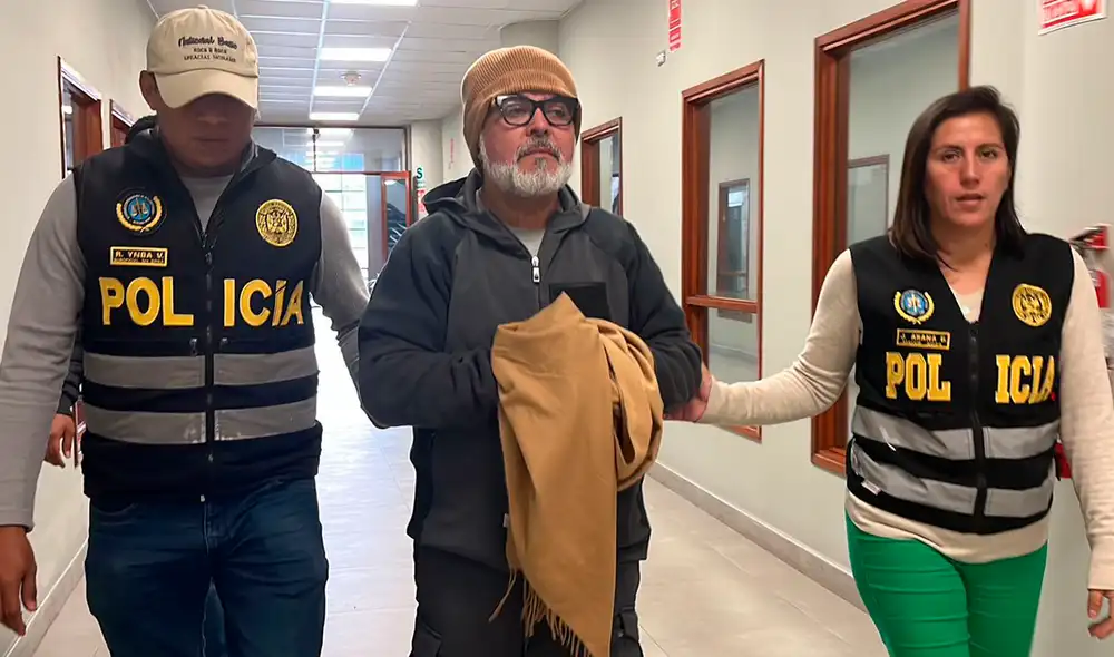 Chibolín fue detenido el 19 de septiembre. Foto: Ministerio Público