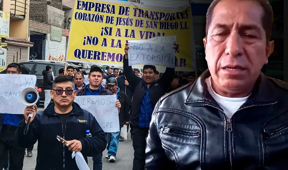 Protestas de transportistas de este jueves tiene como destino final el Congreso de la República. Foto: composición LR